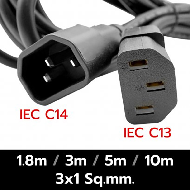AC（工业IEC电源线）